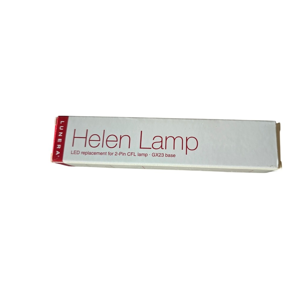 Lunera Helen Lamp LED Replacement 2 Pin CFL GX23 Base‎ 4000K HN-H-GX23-U